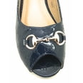 thumbnail image 2 of Victoria K Open Toe Gold Buckle Ballerina Flats (Women), 2 of 10