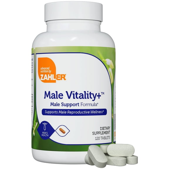 Zahler Male Vitality , Make Fertility Supplement, 120 Tablets