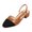 Coffee, variant on Womens Slingback Sandals Low Chunky Heel Square Cap Toe Fashion Casual Office Party Dress Shoes