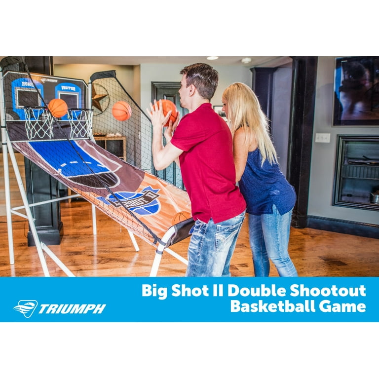 Triumph Big Shot II Double Shootout Basketball Game - Walmart.com