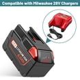 thumbnail image 3 of Batería de Repuesto WECACHWE 6000mAh 28V para Milwaukee 28V, 3 of 8