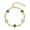 Green, variant on Clover Bracelet for Women Dainty 14K Gold Plated CZ Pendant Bracelets Green Four Leaf Clover Pendant Bracelet Lucky Gold Charm Bracelets Lucky Birthday Gift for Her St. Patrick's Day Gifts