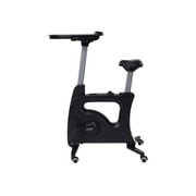 FlexiSpot Deskcise Pro V9 - Exercise bike workstation - upright - 8 resistance levels - LCD display - black