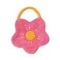 thumbnail image 2 of Toalla de mano colgante, lavable, seca, para lavar a mano, paño de limpieza, absorbente de vellón Rosa roja, 2 of 7
