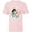 Soft Pink, variant on Disney Princess Jasmine Joy Holiday Standard - Short Sleeve T-Shirt for Kids – Customized-Black