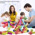 thumbnail image 2 of Barra magnética juguetes educativos de educación temprana para niños desarrollo de inteligencia variable bloques magnéticos ensamblados masculinos y femeninos, 2 of 5