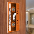 thumbnail image 3 of WIRESTER 1-Gang Toggle Wall Plate/Switch Plate Cover, Orange Cassette Tape Heavy Metal Hits, 3 of 6