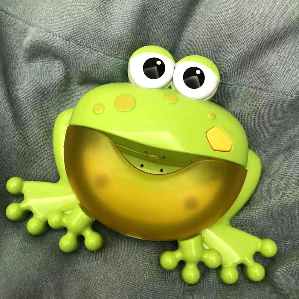 bubble frog bath toy