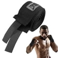 thumbnail image 4 of Paquete de 2 Vendas para manos de boxeo Greeniant algodón 3 metros Rojo, 4 of 6