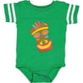 thumbnail image 3 of Inktastic Happy Tiki Face Boys or Girls Baby Bodysuit, 3 of 5