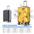 thumbnail image 6 of Xecao Honeycombs print Elastic Luggage Cover, with double-sided print , is perfect for travel, business, and daily use, 6 of 9