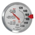 Escali AH1 Stainless Steel Oven Safe Meat Thermometer, Extra Large 2.5