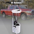 thumbnail image 2 of Unique Bargains E7270M SP7118M 5145594AA 68197317AA RL145594AA?Electric Fuel Pump Module Assembly Replacement for Ram 1500 2011-2014 White, Black, 2 of 7