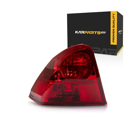 For 2003-2005 Honda Civic Rear Tail Light Driver Side Assembly Unit HO2800153 4dr For Sedan; quarter panel mounted-replaces 33551-S5B-A01
