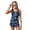 Blue Butterfly, variant on Sunflower Flower Print Tankini Swimsuits for Girls Two Piece Bathing Suits with Shorts Plus Size Swimwear Tummy Control Swimsuits Beachwear, 14-15 Years