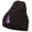 Black, variant on Wizard Hat with Stars and Moon Embroidered Long Beanie - Dk Grey OSFM