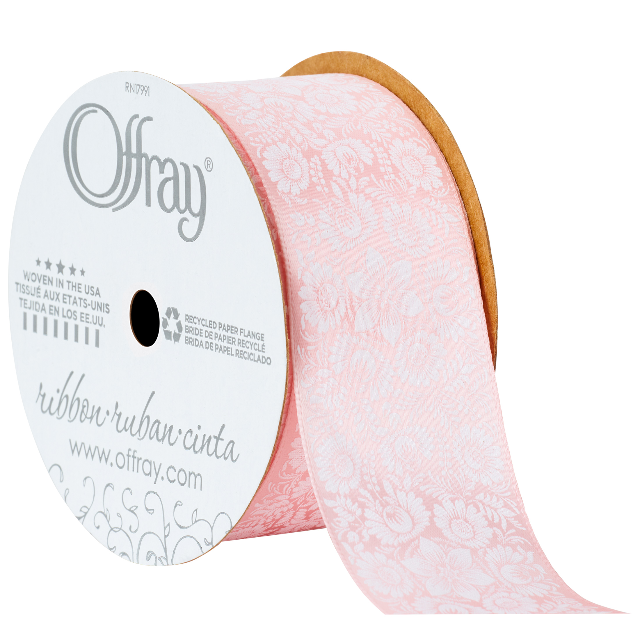 Pretty In Pink! 30mm X 91m Poly Tear Ribbon For Florists, Wrapping & All Occasions