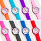 thumbnail image 2 of Correa de Color sólido, reloj para niños, relojes electrónicos digitales para niños, niñas, niños, estudiantes, reloj de pulsera de cuarzo para niños, reloj para bebé Gao Jinjia LED, 2 of 2