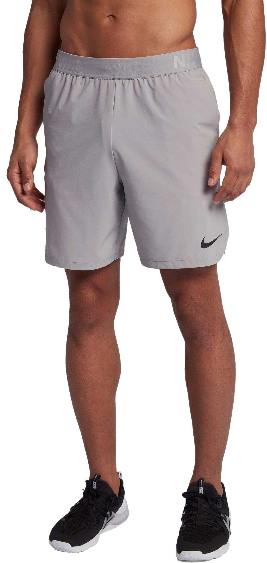 nike gym shorts grey