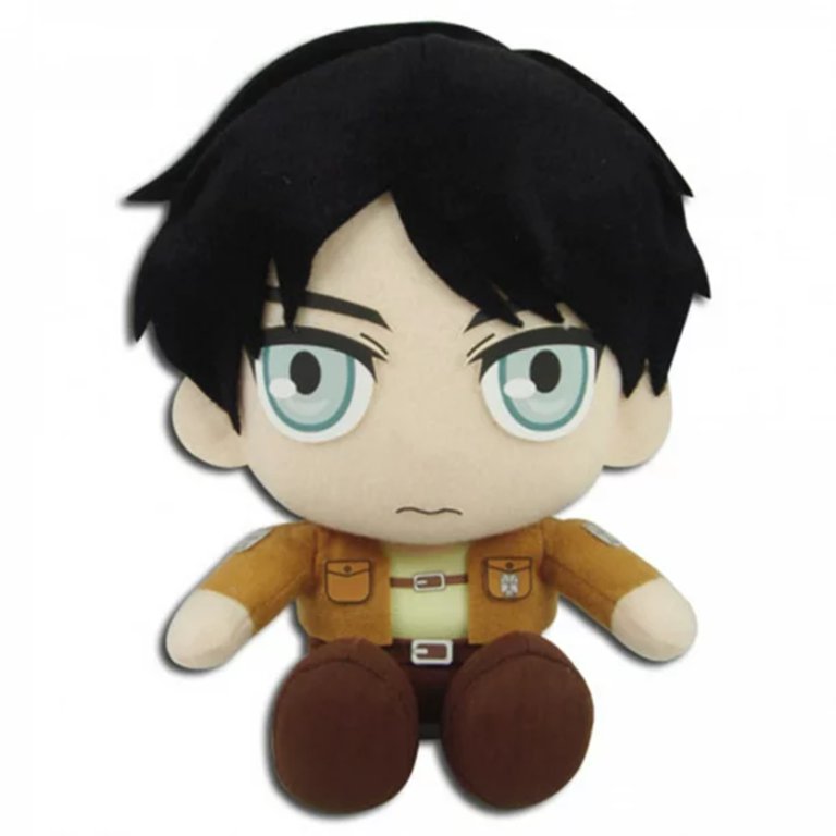 play by play: Peluche Attack On Titan - Eren, peluche originale Attack on  Titan, Attack on Titan gadget, Attack on Titan merchandinsing originale