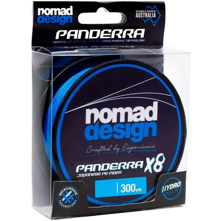 UPC: 9351482019686 | NOMAD DESIGN Panderra 8X Blue 300yd 30lb Braid (PD-B-30-300)