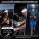 thumbnail image 5 of Led Rechargeable Headlamp, 1000 Lumen 230 Illumination Wide Beam Lightbar Headlamp With Red Taillight, 3 Modes, Super Bright Lightweight Led Headband, 5 of 5