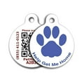 thumbnail image 1 of PetHub PCBPNS Premium Blue Paw Tag - Small, 1 of 1