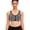 Black & White, variant on SAYFUT Women's Front Closure Sport Bra Removable Pads Wirefree Racerback Workout Yoga Bras