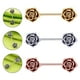 thumbnail image 3 of 6x Protector De Pezón Con Forma De Flor De Rosa, Piercing Para El Cuerpo, Piercing Para El Pezón, Anillos Para El Pezón Para Mujeres Y Damas, 3 of 8