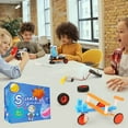thumbnail image 4 of Robot Kit for Kids - Electronic Science Experiment Project - DIY Engineering Toy for Boys - Interactive Construction Activity, 4 of 8