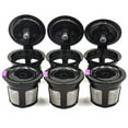 thumbnail image 3 of 6Pcs Reusable Refillable K-Cup Coffee Filter Pod for Keurig K50 K55 Coffee Maker, 3 of 8