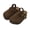 Coffee, variant on Kids Suede Clogs Girls Boys Cork Footbed Sandals Toddler Slip On Casual Slippers Classic Adjustable Buckle Slippers Potato Shoes Indoor Outdoor