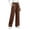 #New Brown, variant on AloohaidyvioNo Boundaries Women's Fleece Sweatpants Fall Lounge Casual Drawstring Workout Athletic High Waisted Sweat Pants