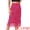 Hot Pink, variant on DARING DIVA Women's Bodycon Tiered Pencil Midi Tassel Fringe Skirts XL Hot Pink