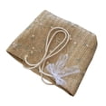 thumbnail image 3 of Bolso de mano de paja para mujer, bolso de hombro, bolso de mano informal, hermoso bolso de mano, regalo para dama, suave Caqui, 3 of 9