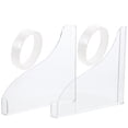 thumbnail image 4 of 2 Pcs Protège-Lavabo Barrière contre les Éclaboussures d'Eau pour Baignoire, 4 of 9