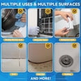 thumbnail image 3 of Mold Stain Cleaner, 8 Floz Washing Machine Cleaner Gel with Brush, Household -Purpose Cleaner Highly Effective in Penetrating for Grout, Fridge, Bathroom, Shower, Front Load Washer, Tile Bathtub, 3 of 6