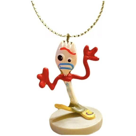 4 Forky Ornament PVC Figure Figurine Holiday Charm 2” New Gift