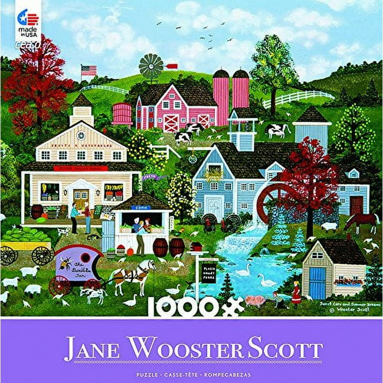 Ceaco Jane Wooster Scott Sweet Corn Puzzle, 1000 Piece - Walmart.com