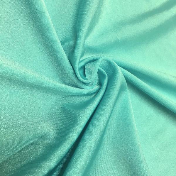 Plain teal blue two Way Strech Lycra Fabric 60” Wide dance swimwear 