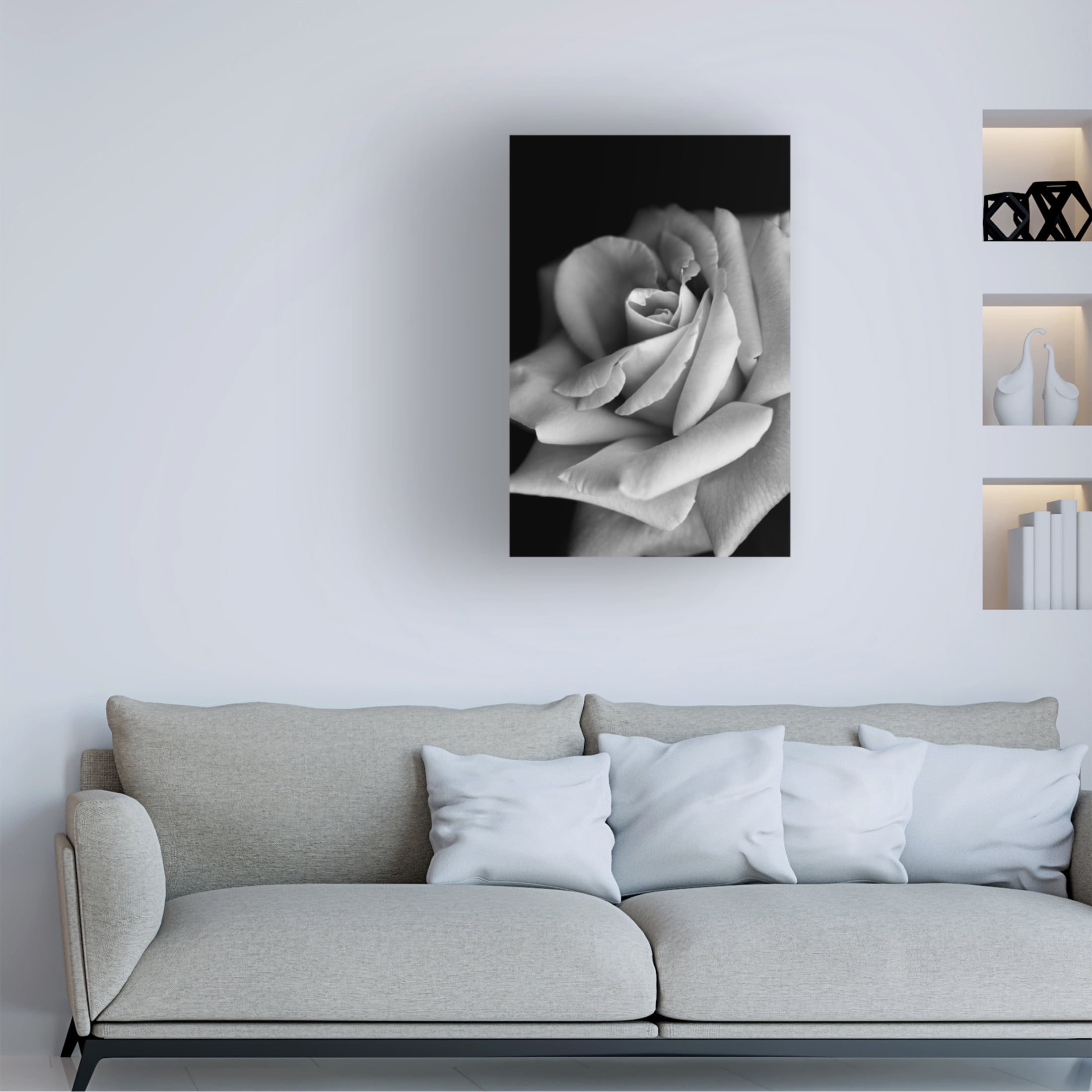 Trademark Fine Art Makihiko Hayama  Roses Canvas Wall Art