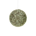 thumbnail image 2 of Glittered Green and Brown Beads Christmas Ball Ornament 3.5" (88.9mm), 2 of 2