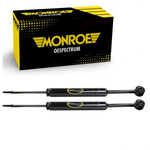 2 pc Rear Shock Absorbers compatible with Chrysler 200 2015-2017