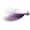 Spot Tail Shiner, variant on VMC Moontail Jigs 1/4 oz. Black 2 Pack