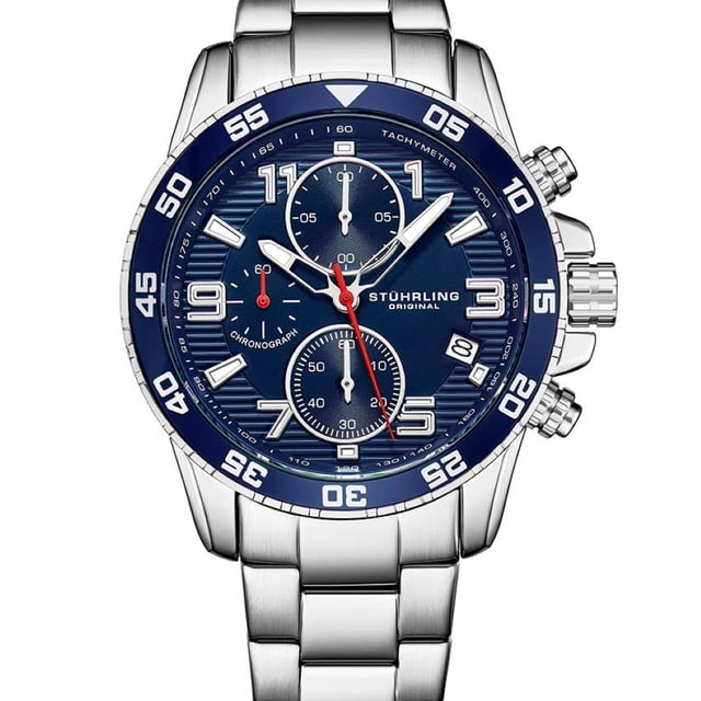 Reloj Stuhrling Hombre Concorso 3957.2, 40mm Cronógrafico
