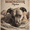 Dog Lover Pet Art, variant on UXIEQU Vintage Church Wall Art Print Canvas Wall Art 15.75x11.81 INCHES