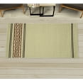 thumbnail image 1 of Abstract Decorative Rug, Simplistic Classic Greek Inspired Pattern in Monochrome Design, Quality Carpet for Bedroom Dorm and Living Room, 6 Sizes, Grey Yellow and Brown, by Ambesonne, 1 of 1