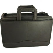 Triple Gusset Drop Handle Briefcase