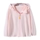 thumbnail image 1 of Penkiiy Kids UPF50 + Camisa de sol para niñas Fit Sun Protection Clothing Athletic Hoodie with thumbholes 5 años rosa, 1 of 4