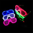 thumbnail image 3 of 20 paquetes de gafas LED, 5 colores de neón, suministros de fiesta que brillan en la oscuridad, favores para niños y adultos, varillas luminosas, gafas iluminadas, aptas para vacaciones, cum, 3 of 5